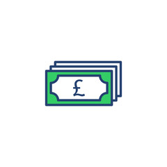 Money icon vector. Money vector icon.