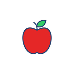 Apple icon vector. Apple vector icon. apple symbols for your web design.