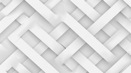 Abstract white geometric pattern with overlapping lines.
