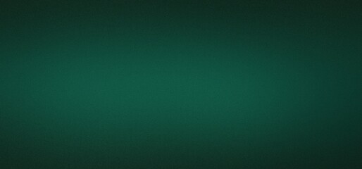 Abstract background with dark green gradient, graininess, grunge noise, website banner design, copy space