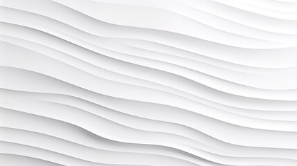 Obraz premium Abstract white wavy background.