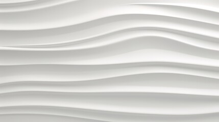 Abstract white wavy background with soft curves.