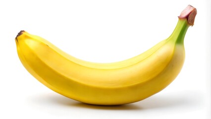 banana white background