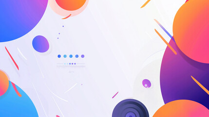 Fototapeta premium modern PowerPoint design background presentation