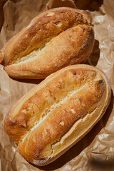 Typical bread rolls from Piemonte, Italy