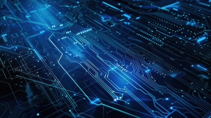 Abstract Technology Background