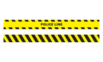 police line vector