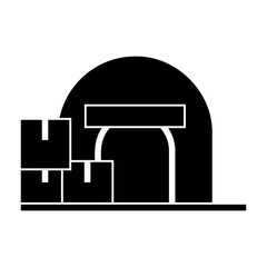 warehouse Solid icon
