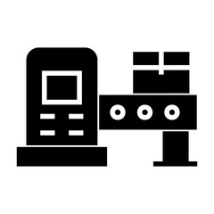 conveyor Solid icon