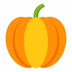 pumpkin isolated on white, calabaza vector illustration, food vector art, calabaza silhouette,  halloween pumpkin vector icon, pumpkin cartoon line art, eps