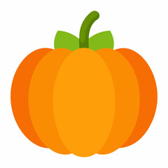 pumpkin isolated on white, calabaza vector illustration, food vector art, calabaza silhouette,  halloween pumpkin vector icon, pumpkin cartoon line art, eps