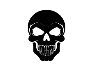 Fototapeta premium dancing skeleton, monochrome skull, dancing skeleton, human skull