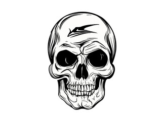 dancing skeleton, monochrome skull, dancing skeleton, human skull