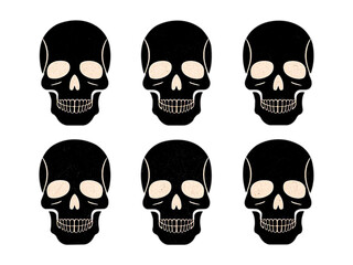dancing skeleton, monochrome skull, dancing skeleton, human skull
