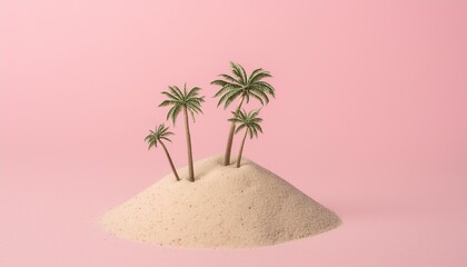 Minimal Tropical Deserted Island