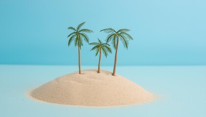 Minimal Tropical Deserted Island