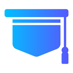 college gradient icon