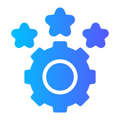 gear gradient icon
