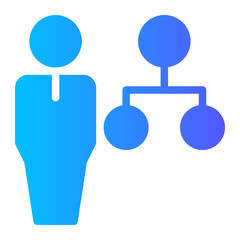 organization gradient icon