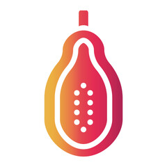 papaya Gradient icon