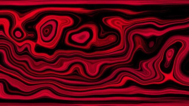Red abstract background with circles, liquid background, psychology, Red , texture, artistic, retro, 