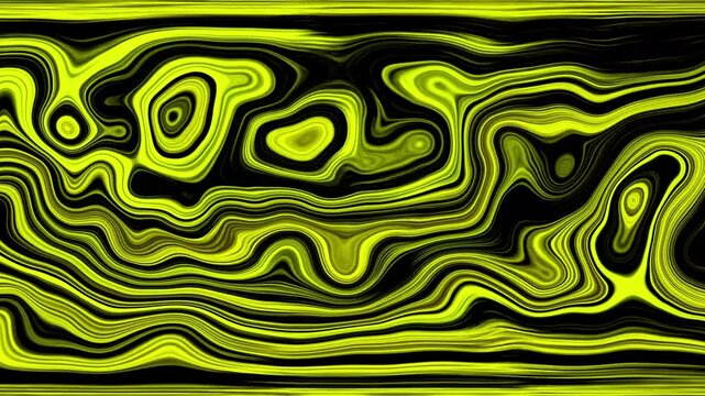 yellow abstract background with circles, liquid background,  psychology, yellow, texture , artistic