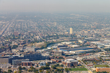 Modern Architecture Tower Buildings, Downtown Chicago, Illinois, United States