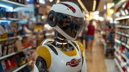 Humanoid robots enhance customer service in retail environments