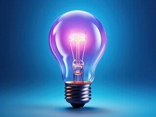 Exceptional Gradient broken light bulb