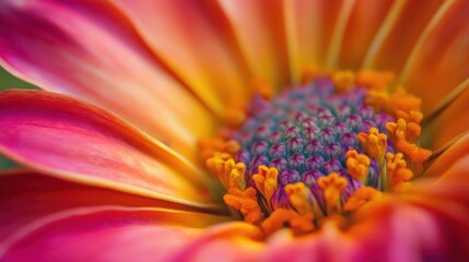 Close-Up of a Vibrant Flower