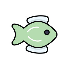 Fish vector icon