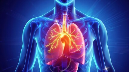 Medical Emergency: Adult Experiencing Chest Pain, Seeking Help with Hand on Chest, Urgent Care Concept