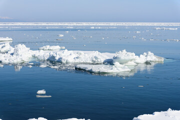 北海道　野付半島の流氷