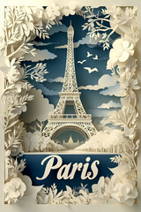 Eiffel Tower Papercraft
