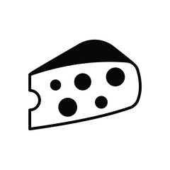 Cheese vector icon