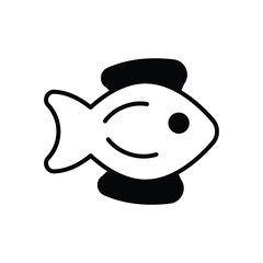 Fish vector icon