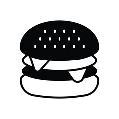 Burger vector icon