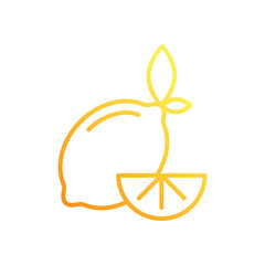 Lemon vector icon