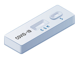 Fototapeta premium 新型コロナ抗体検査キット