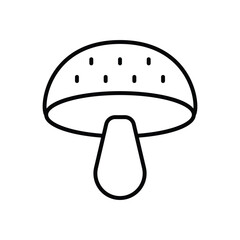 Mushroom vector icon