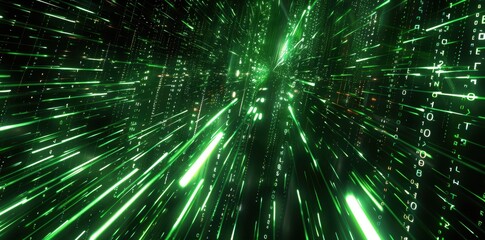 Digital Universe. Cyber background high detailed plain background concept