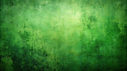 Fototapeta premium Abstract grunge background in shades of green on a wall, grunge, background, abstract, textured, distressed, green, dirty, rough