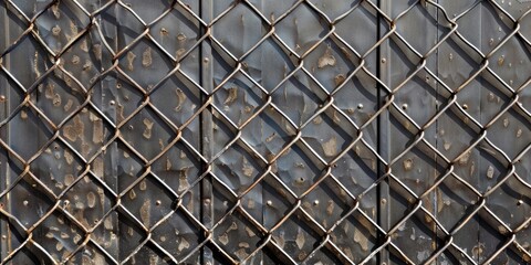 Fototapeta premium Serene White Fence. Tranquil garden theme concept