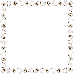 Halloween Frame Decoration