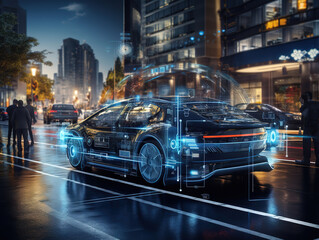 Incredible Virtual intelligent system makes driving information analysis to connect data of vehicle