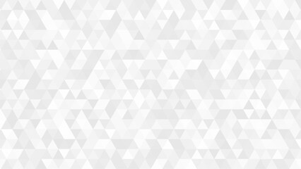 Abstract white triangle pattern background