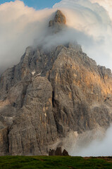 Fototapeta premium Cimon della Pala, The Matterhorn of the Dolomites
