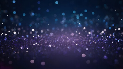 abstract blue bokeh lights background