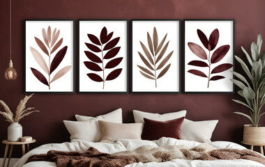 Boho Wall Art: Neutral Botanical and Abstract Prints for Stylish Decor