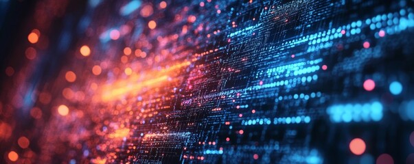 Obraz premium Data exchange, digital technology background, software development, cloud computing. Business Intelligence, global network, Data analysis, techician team computer programming, internet, Generative AI